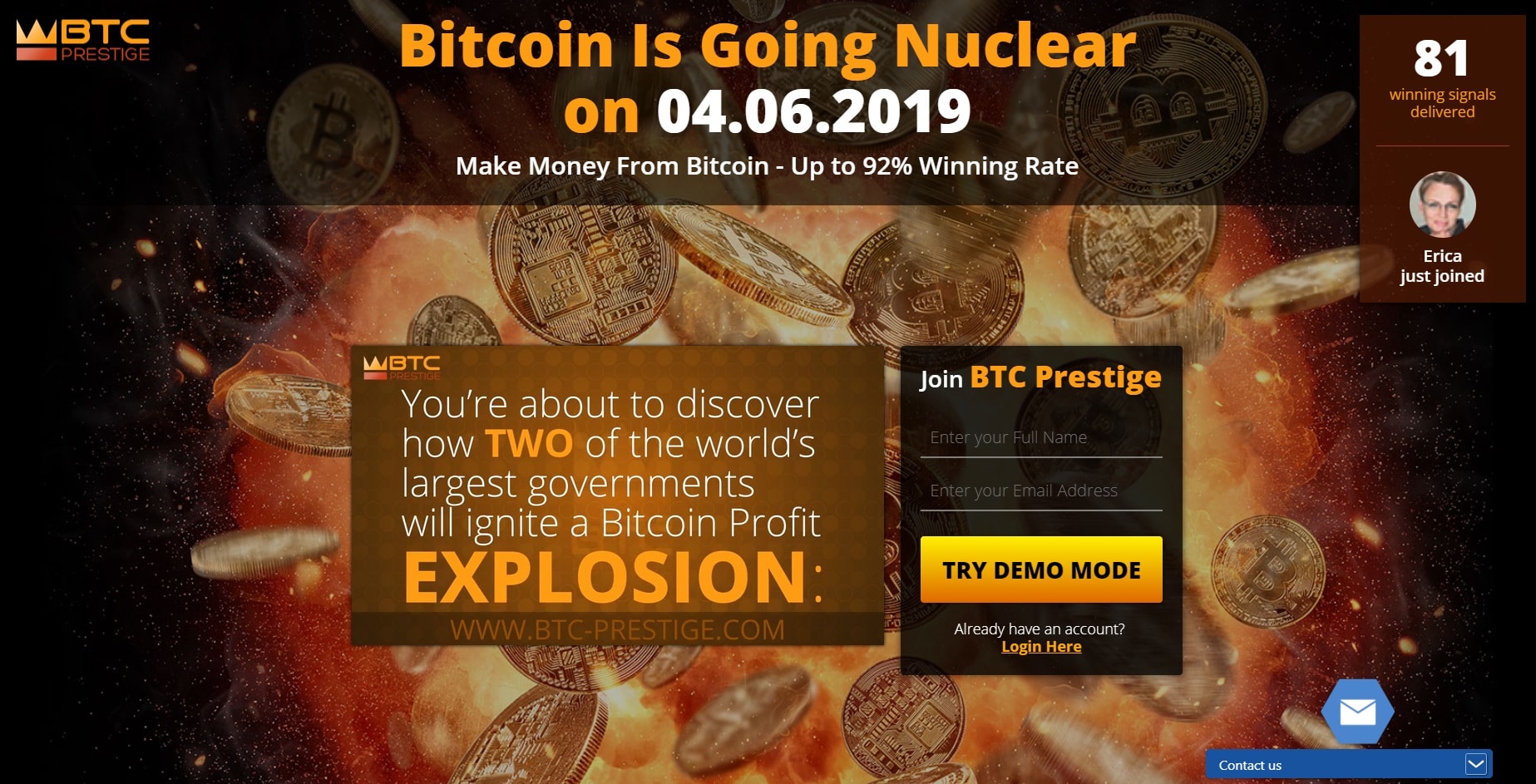 Bitcoin Prestige Is it scam?