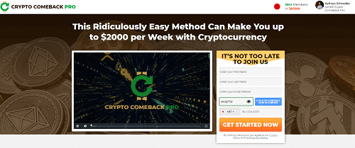 Crypto Comeback Pro ¿Es estafa?