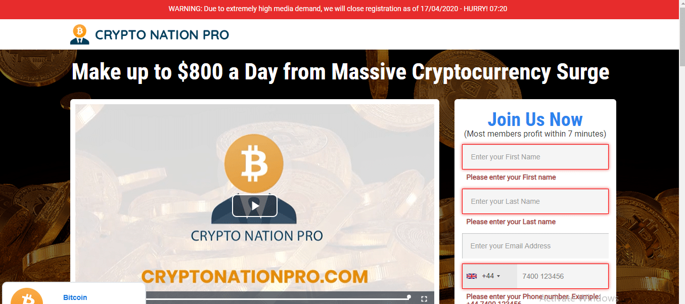 Crypto Nation Pro Structure